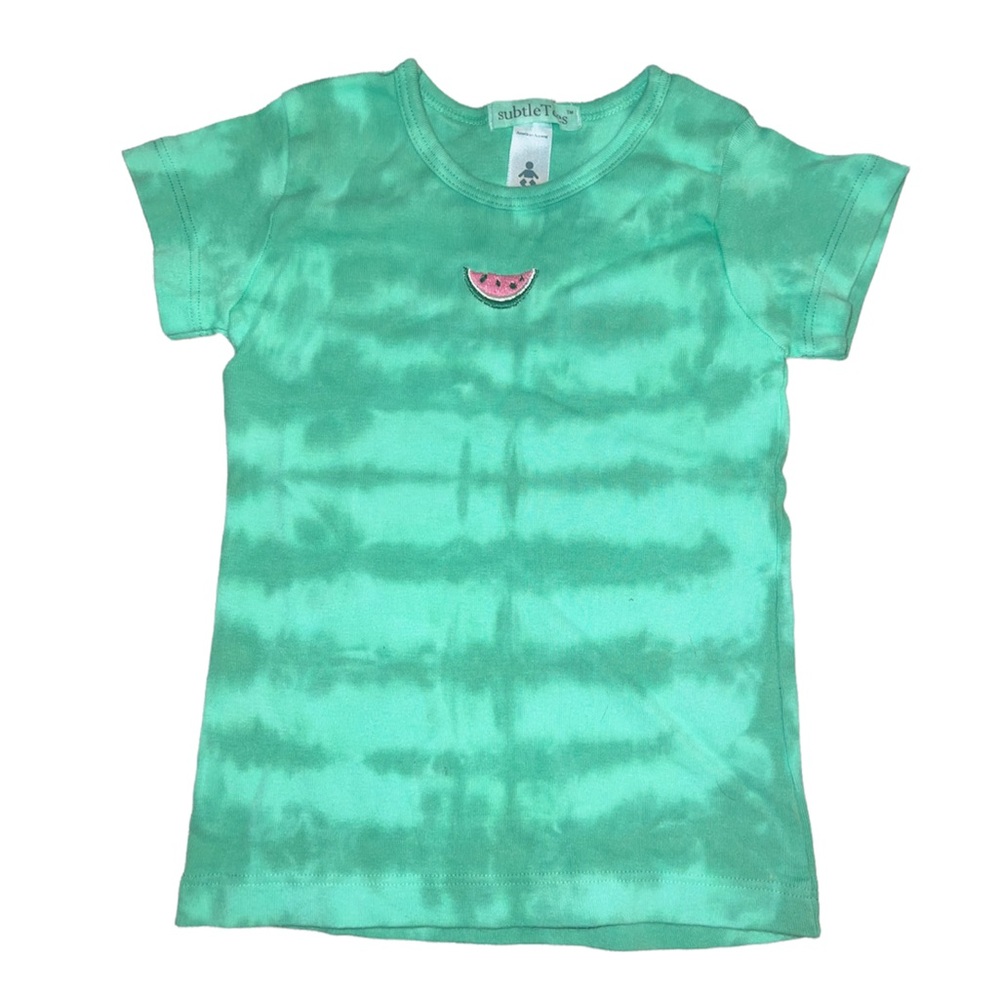 3/$10 Green Watermelon 🍉 Baby Shirt Dress